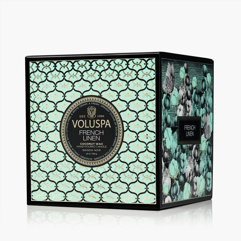 French Linen - Luxe Candle