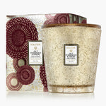 Gilt Pomander & Hinoki - 3 Wick Hearth Candle