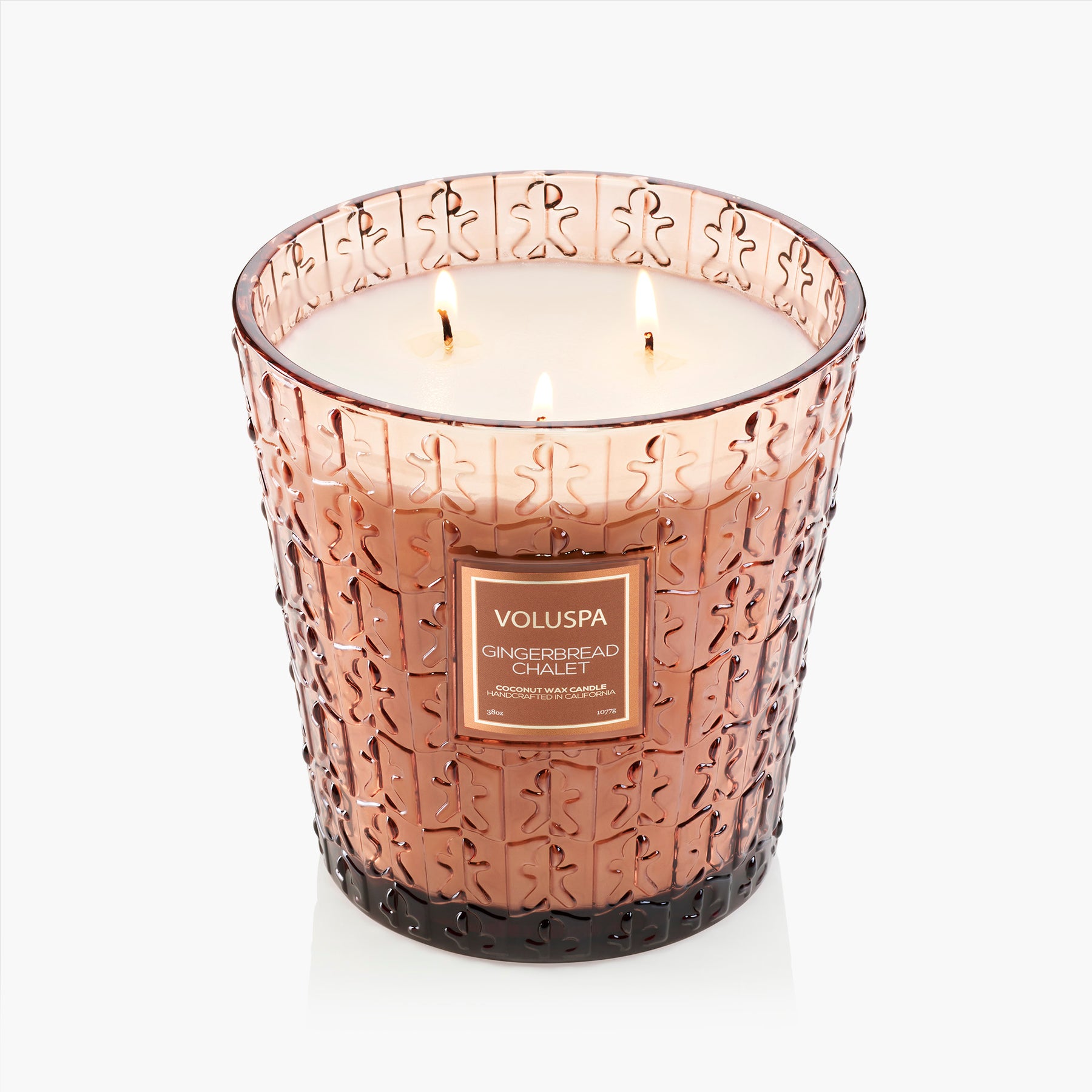 Gingerbread Chalet - 3 Wick Hearth Candle