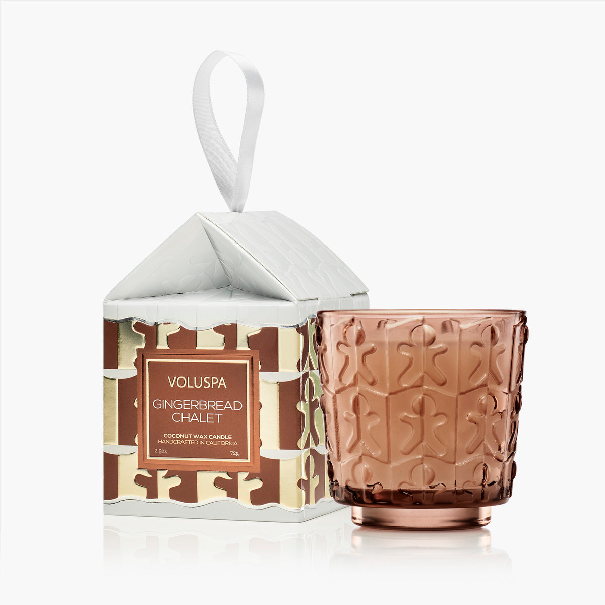 Gingerbread Chalet - Ornament Pedestal Candle view 1