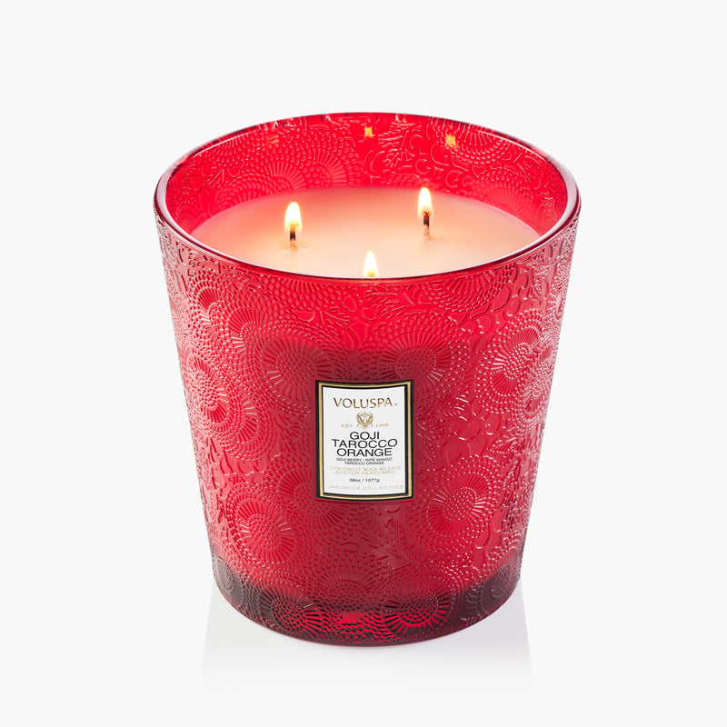 Goji Tarocco Orange - 3 Wick Hearth Candle