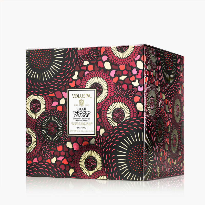 Goji Tarocco Orange - 3 Wick Hearth Candle