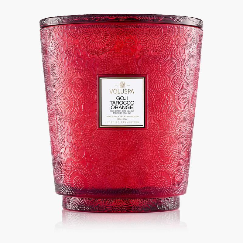 Goji Tarocco Orange - 5 Wick Hearth Candle