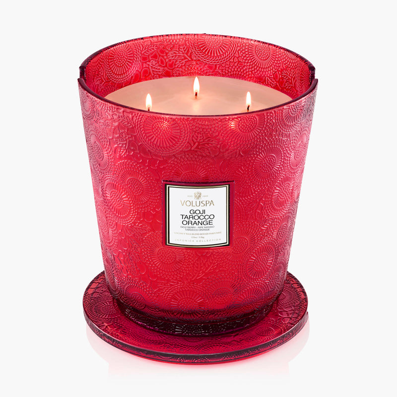 Goji Tarocco Orange - 5 Wick Hearth Candle