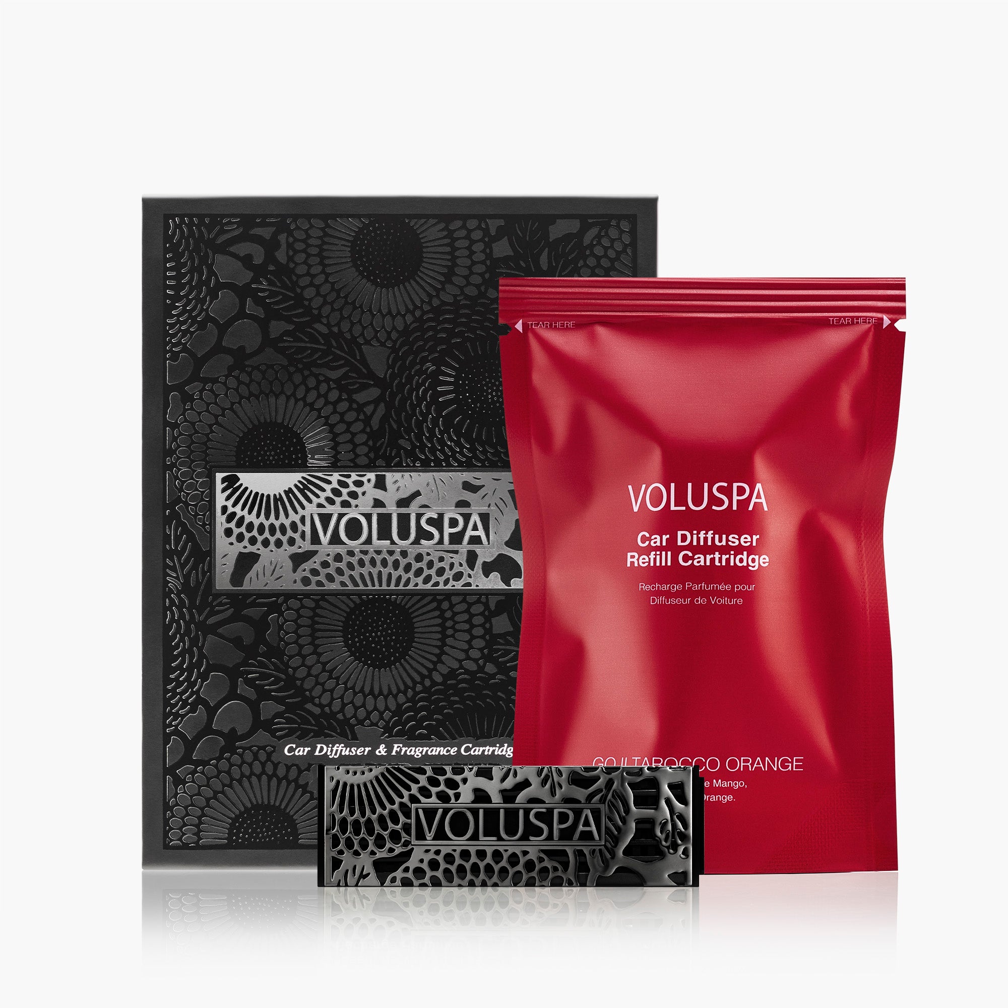 Goji Tarocco Orange | Car Diffuser Starter Kit | VOLUSPA