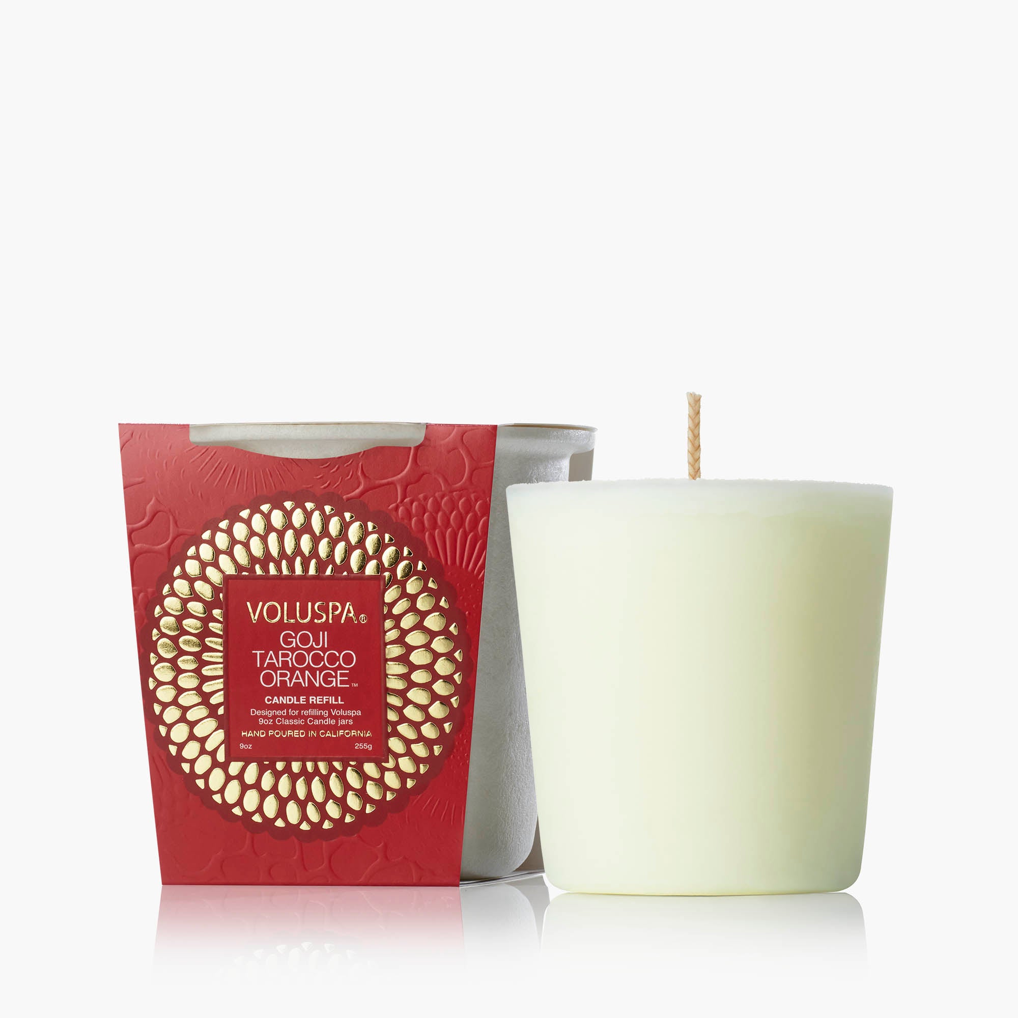 Goji Tarocco Orange | Classic Candle Refill | VOLUSPA