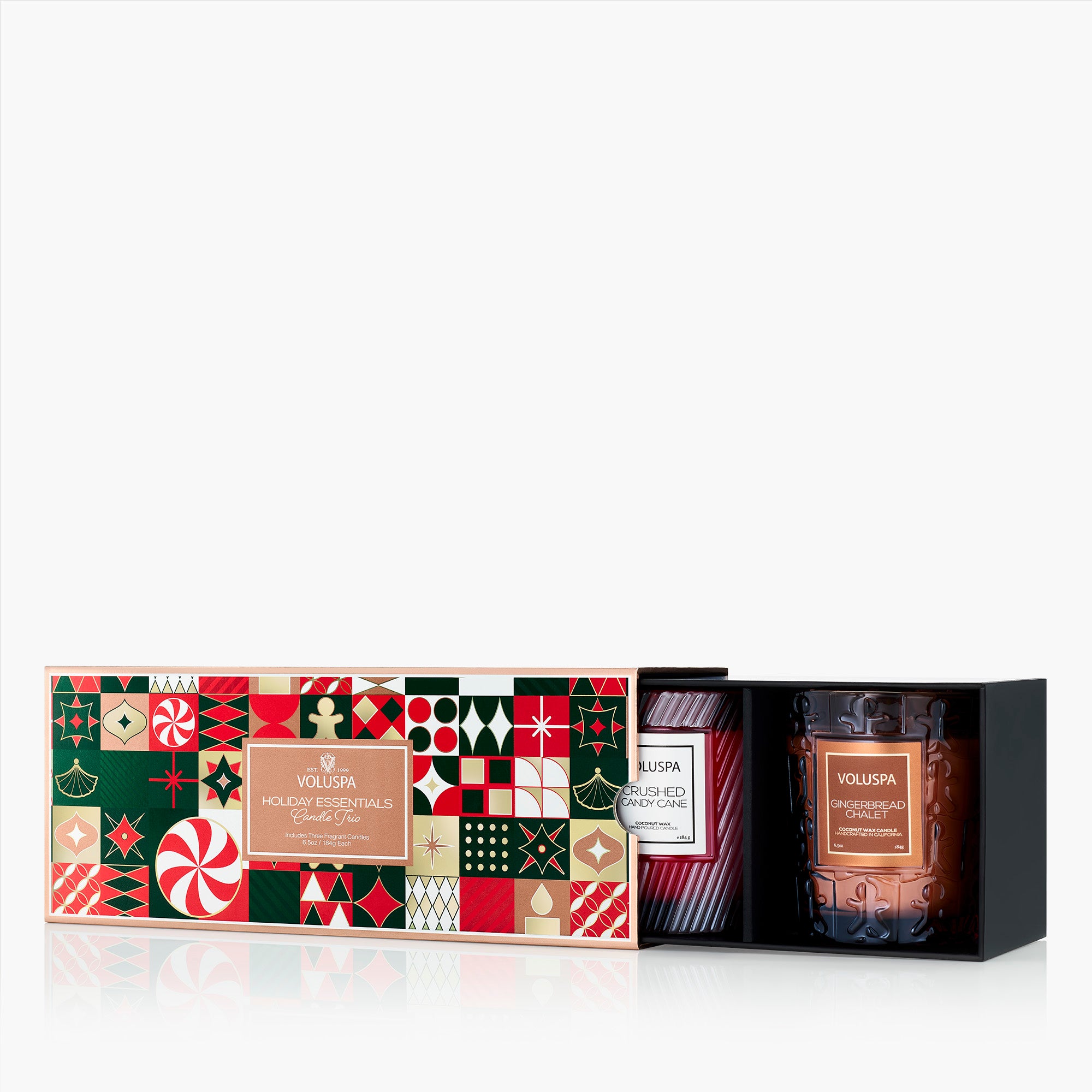 【春休み】SDXバーサルシャドウ＆アレックスシャドウ&アルガスシャドウ3点セット Holiday Essentials Candle Trio | Assorted Gift Set | VOLUSPA