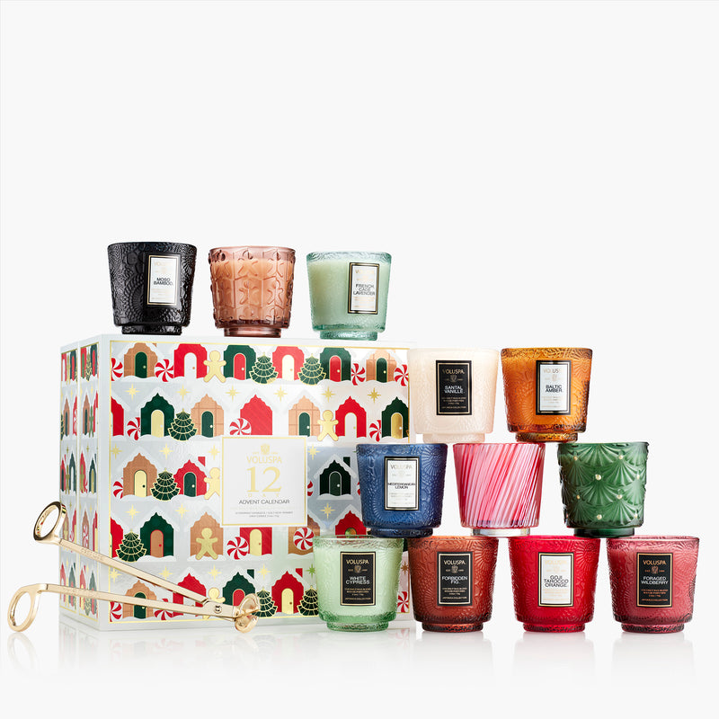 12 Day Holiday Village Advent Calendar - Assorted Gift Set - view 1