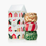 Holiday Village Mini Tin Trio - Assorted Gift Set