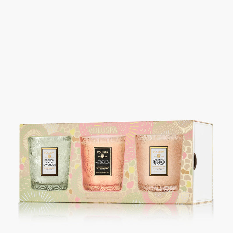 Home Refresh - 3 Demi Candle Gift Set