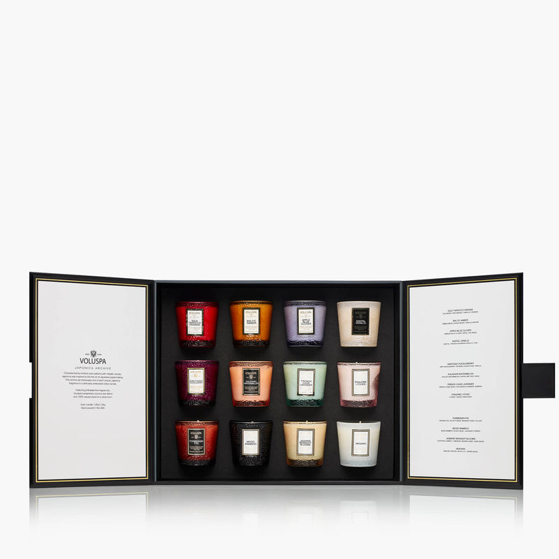 Japonica Archive - 12 Votive Gift Set
