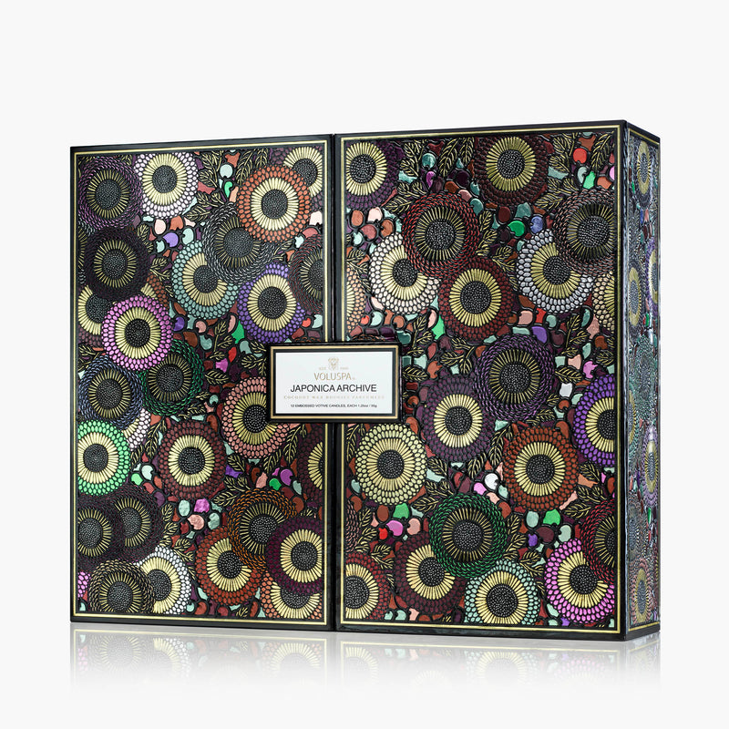 Japonica Archive - 12 Votive Gift Set