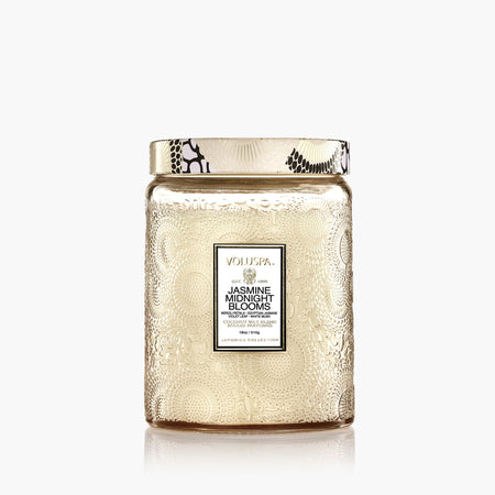 Jasmine Midnight Blooms - Large Jar Candle