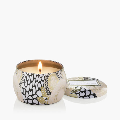 Jasmine Midnight Blooms - Mini Tin Candle