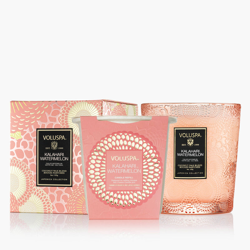 Kalahari Watermelon - Classic Candle & Refill