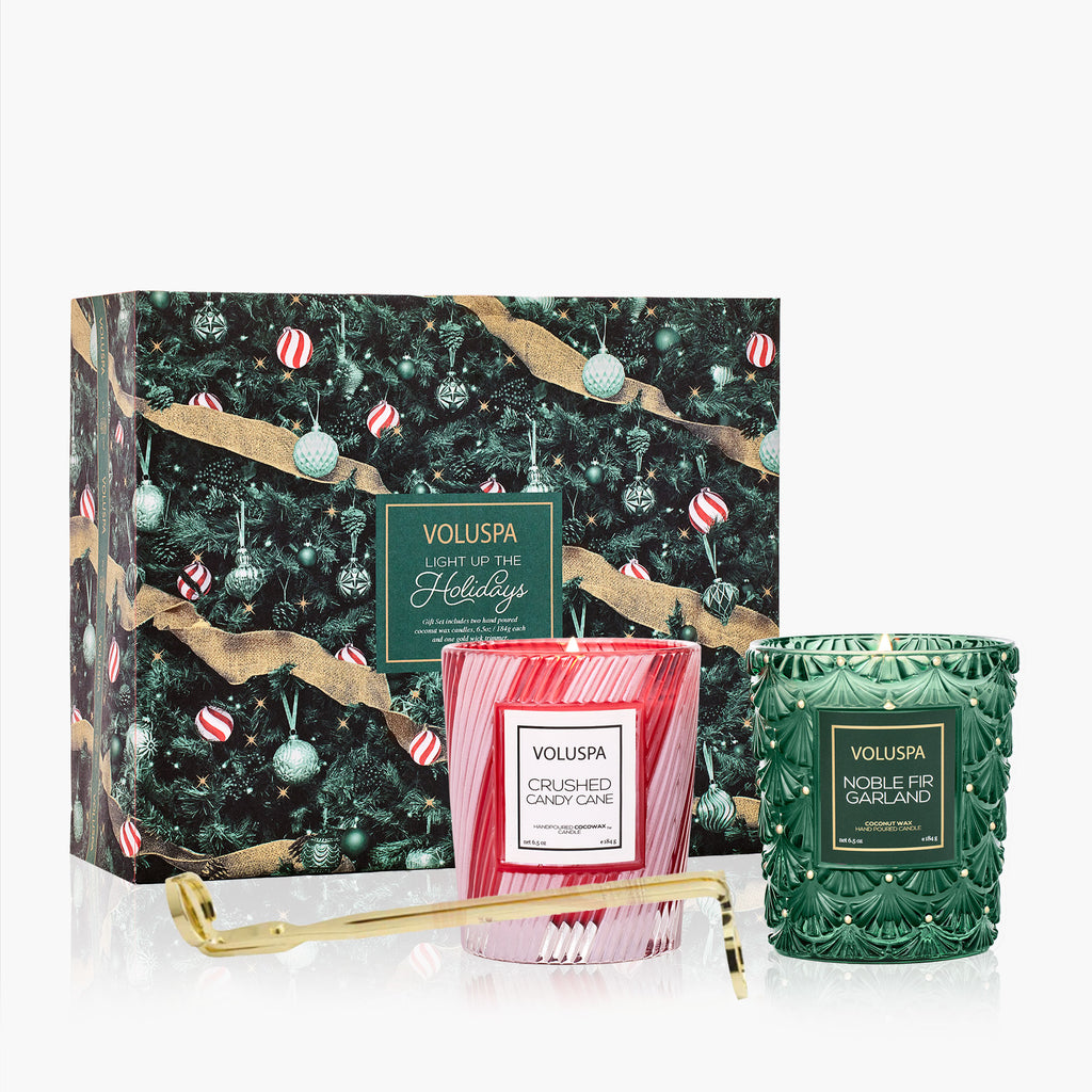 Light Up Holidays Classic Candle Gift Set