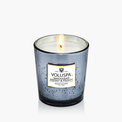 Makassar Ebony & Peach - Classic Candle