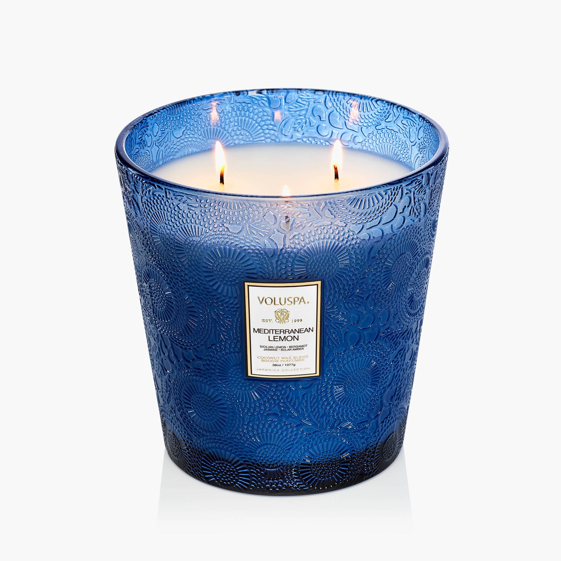 Mediterranean Lemon - 3 Wick Hearth Candle