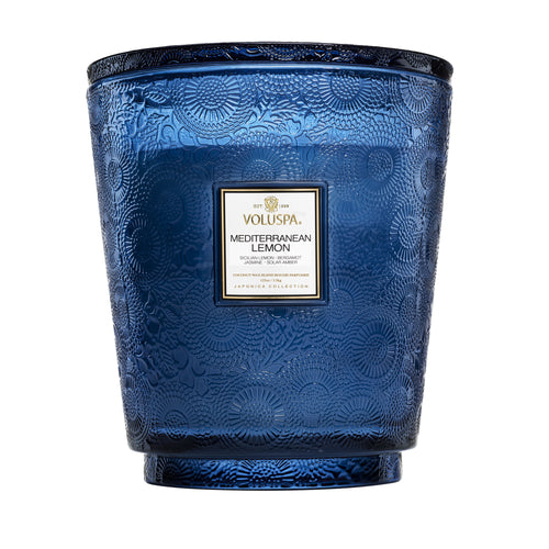 Mediterranean Lemon - 5 Wick Hearth Candle