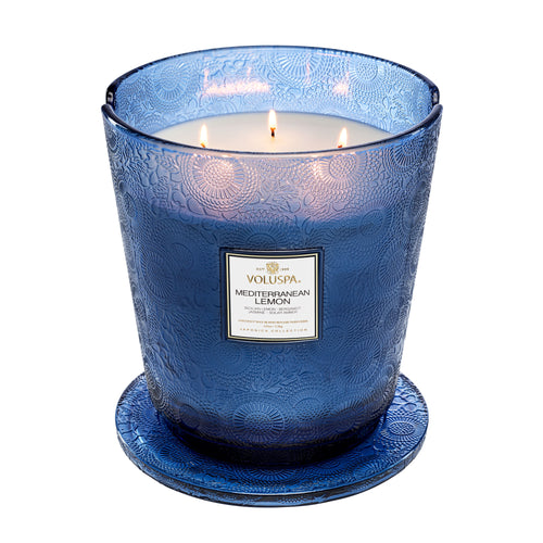 Mediterranean Lemon - 5 Wick Hearth Candle