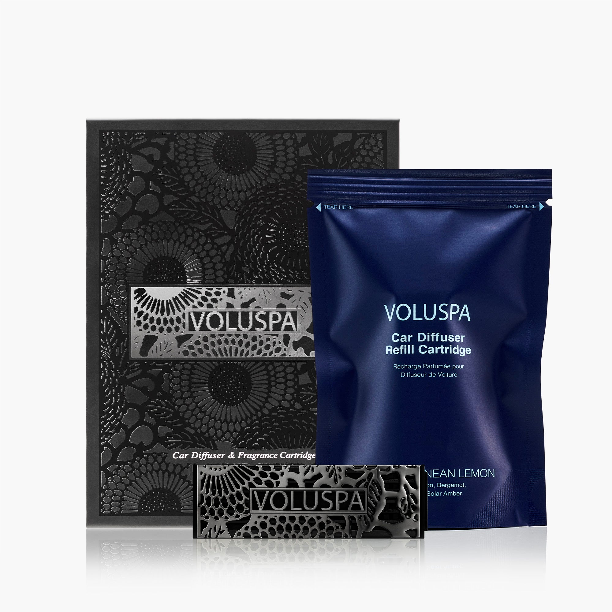 Mediterranean Lemon | Car Diffuser Starter Kit | VOLUSPA
