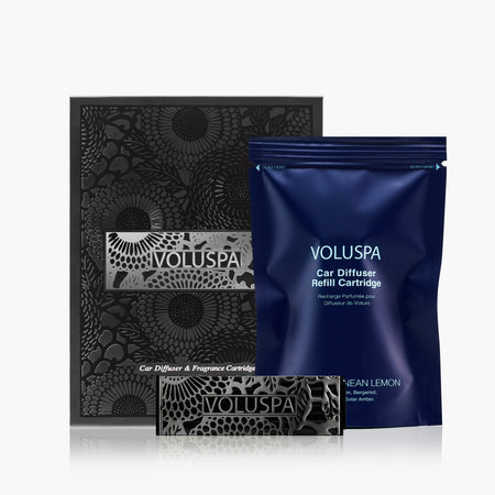 Mediterranean Lemon - Car Diffuser Starter Kit