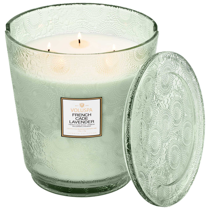 French Cade Lavender 5 Wick Hearth Candle 123oz – The Pink Paisley