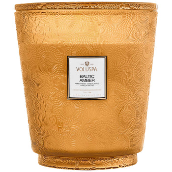 Baltic Amber - 5 Wick Hearth Candle