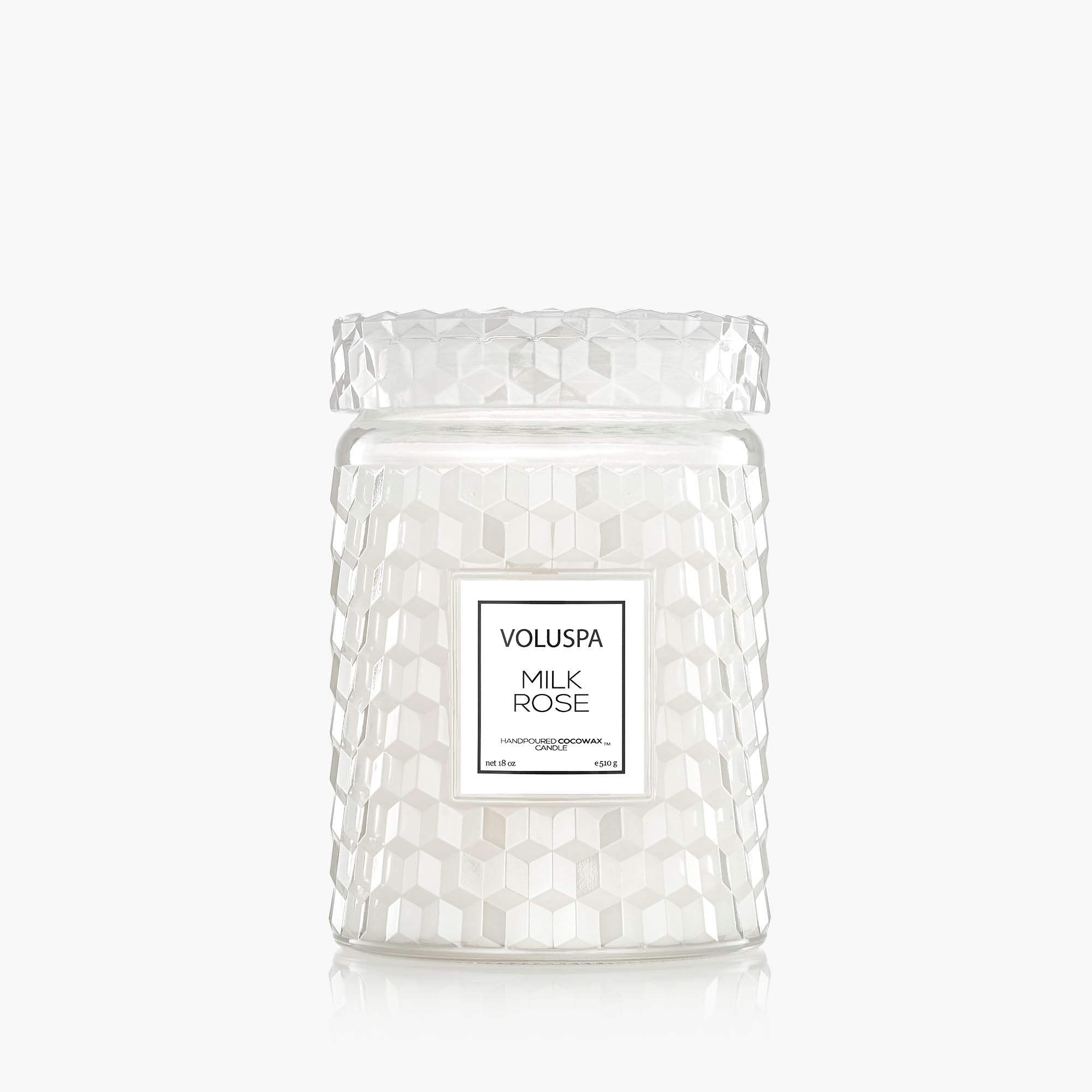 Milk Rose - Large Jar Candle - main image