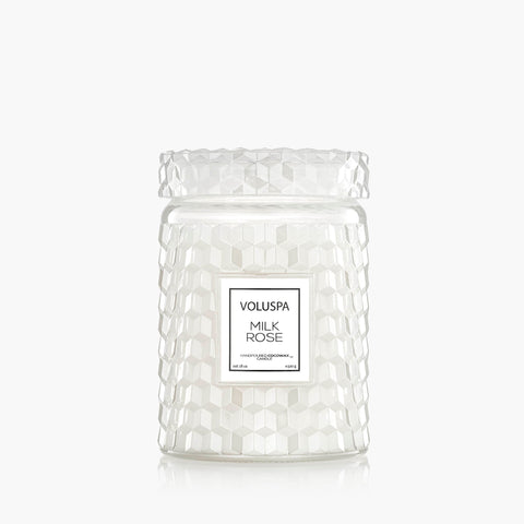 Milk Rose - Large Jar Candle