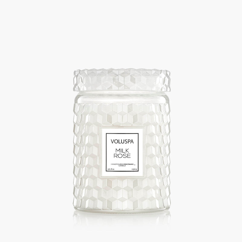 Milk Rose - Large Jar Candle