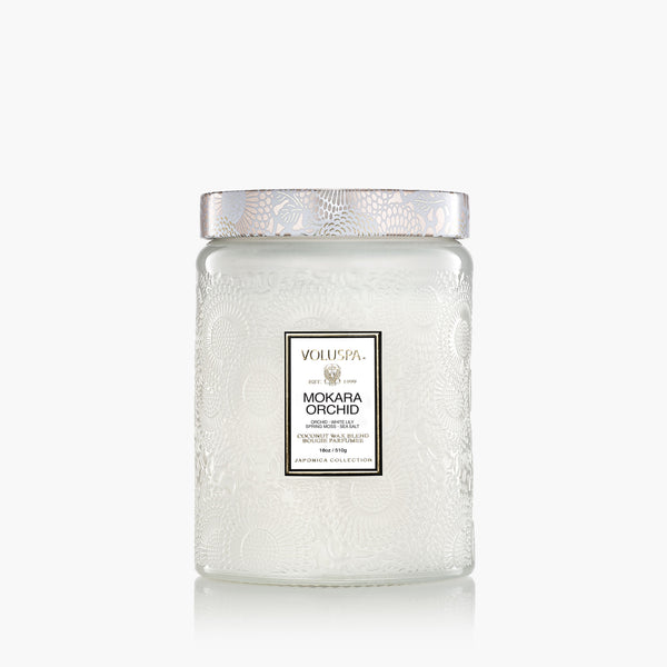 Mokara Orchid | Large Jar Candle | VOLUSPA