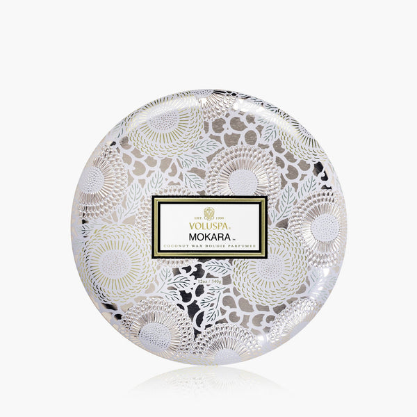 Mokara 3-Wick Tin Candle main image 1