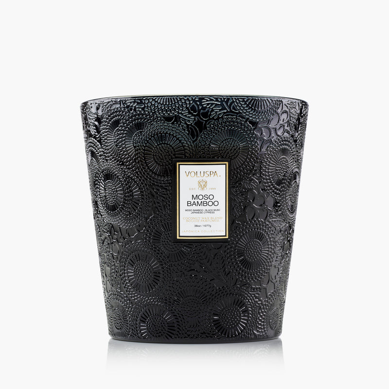 Moso Bamboo - 3 Wick Hearth Candle