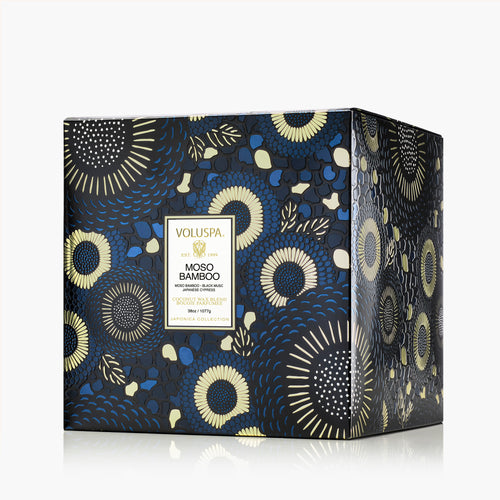 Moso Bamboo - 3 Wick Hearth Candle