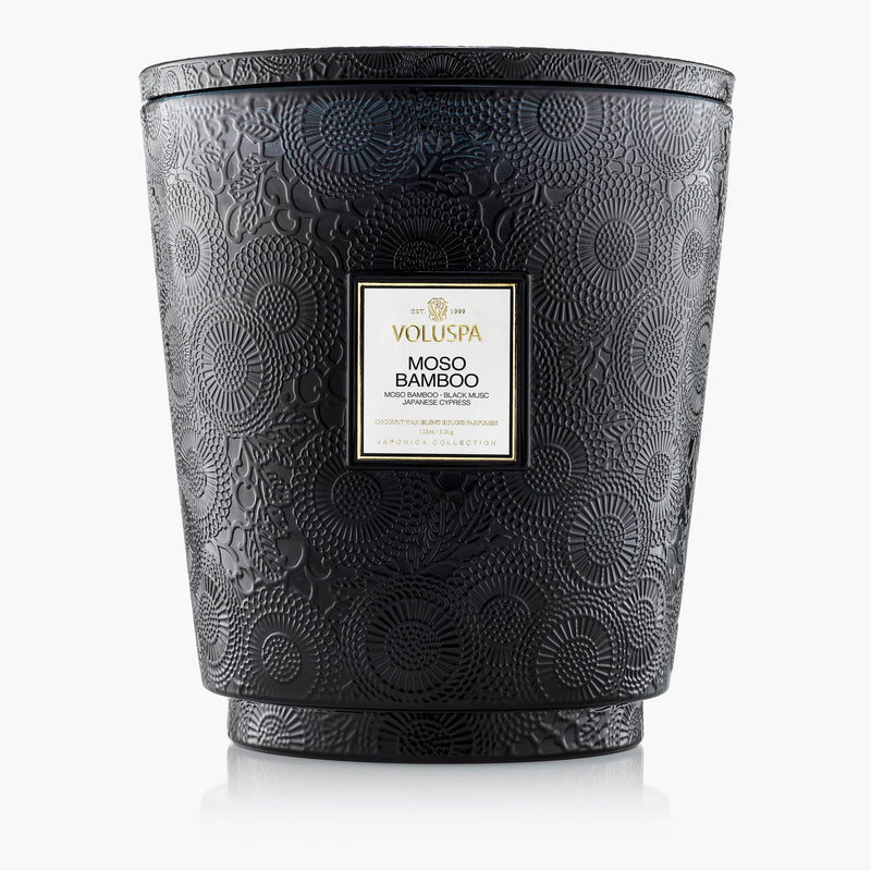 Moso Bamboo - 5 Wick Hearth Candle