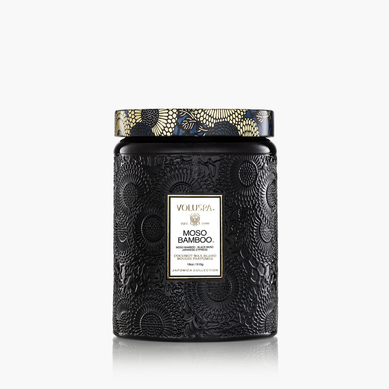 Moso Bamboo - Large Jar Candle