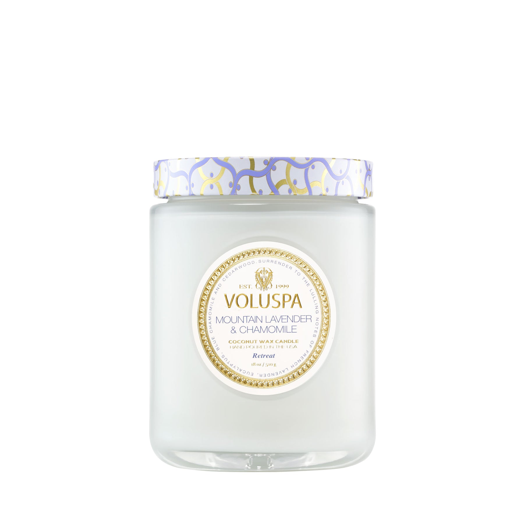 Mountain Lavender & Chamomile - Large Jar Candle