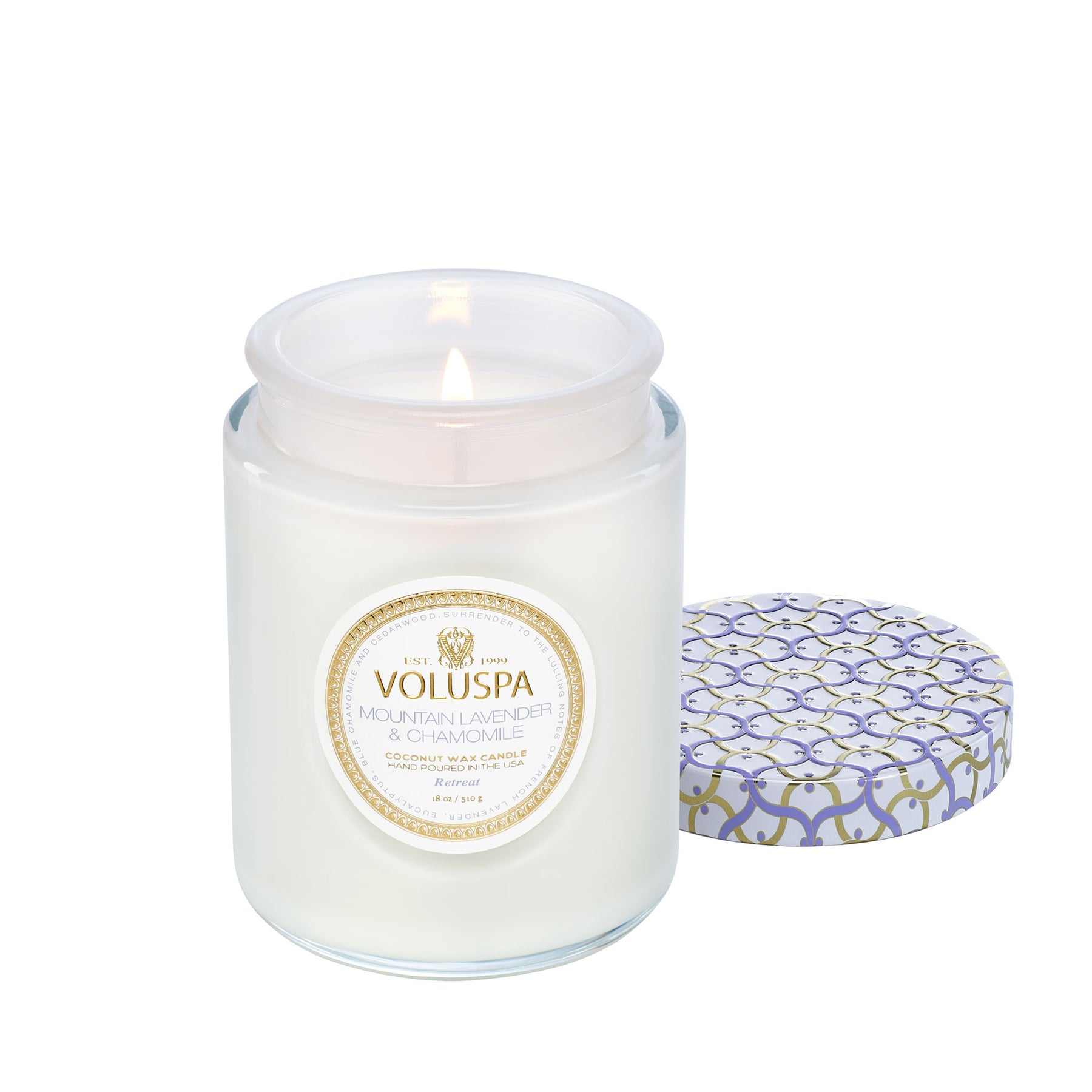 Mountain Lavender & Chamomile - Large Jar Candle