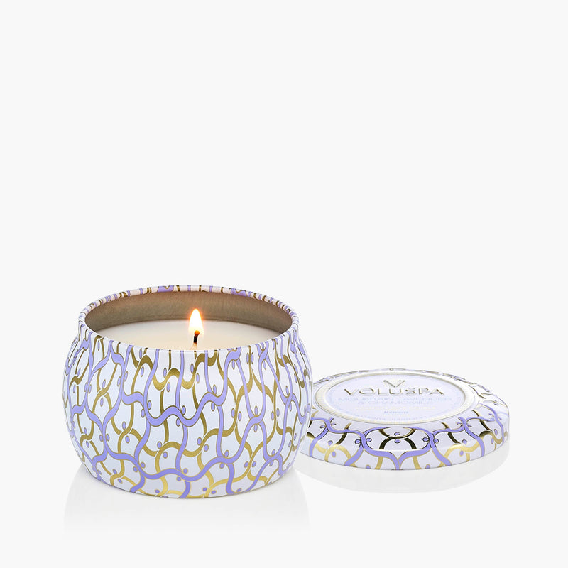 Mountain Lavender & Chamomile - Mini Tin Candle