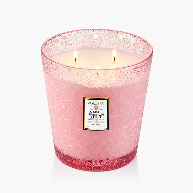 Nāpali Passion Fruit - 3 Wick Hearth Candle