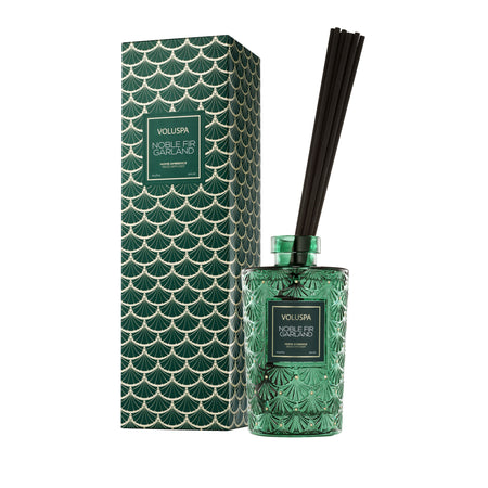 Noble Fir Garland - Luxe Reed Diffuser