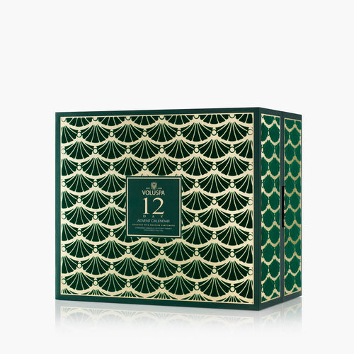12 Day Advent Calendar - Petite Pedestal Candle Gift Set