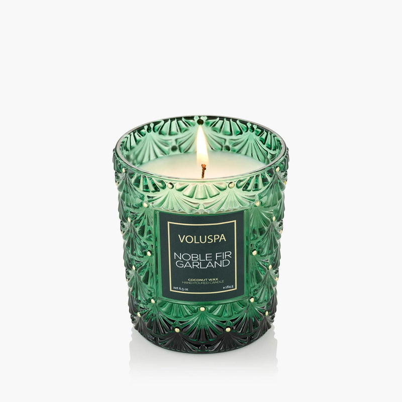 Noble Fir Garland - Classic Candle