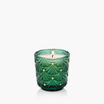 Noble Fir Garland - Pedestal Candle