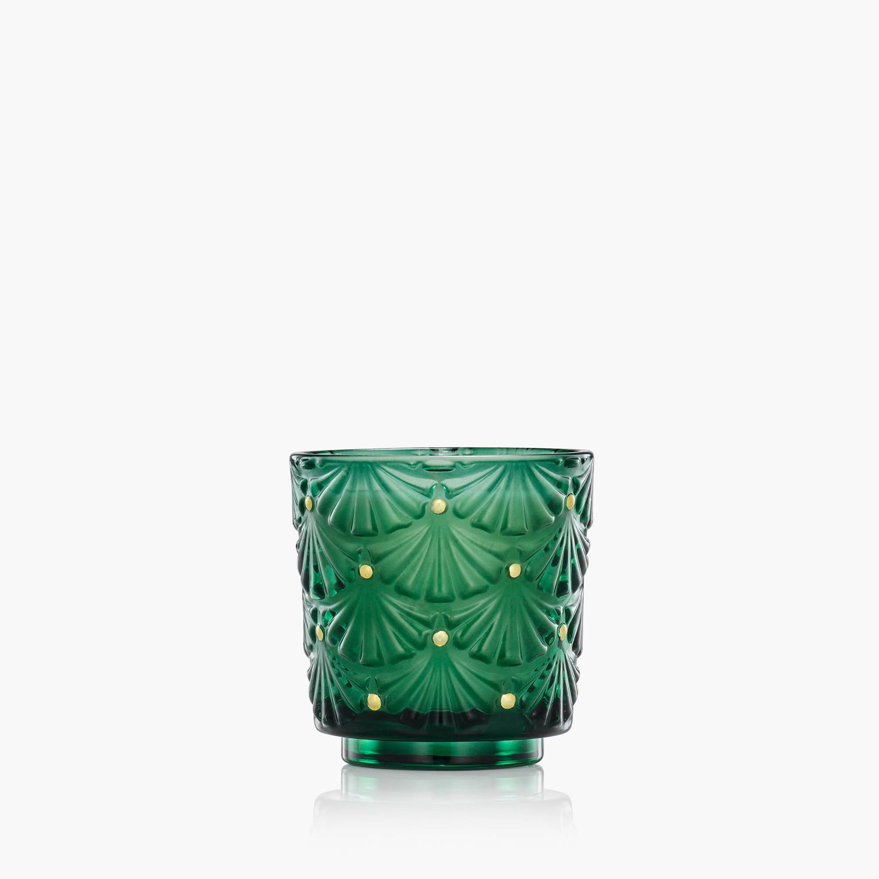 Noble Fir Garland - Pedestal Candle