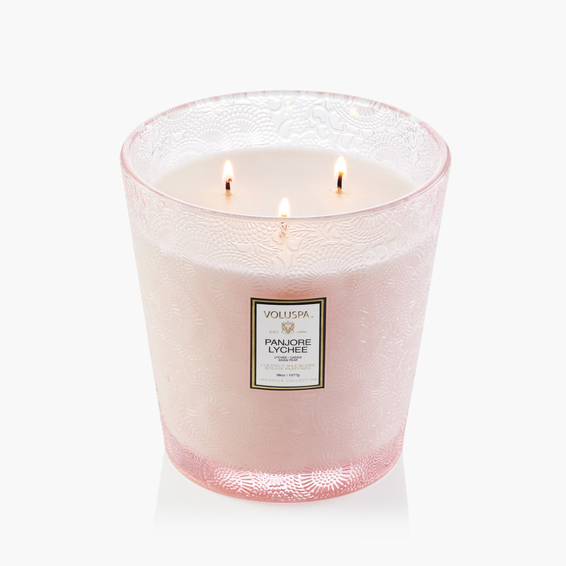 Panjore Lychee - 3 Wick Hearth Candle