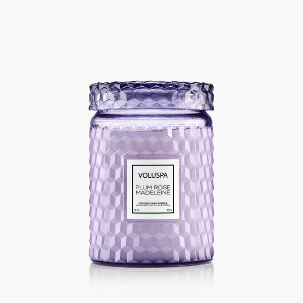 Plum Rose Madeleine - Large Jar Candle
