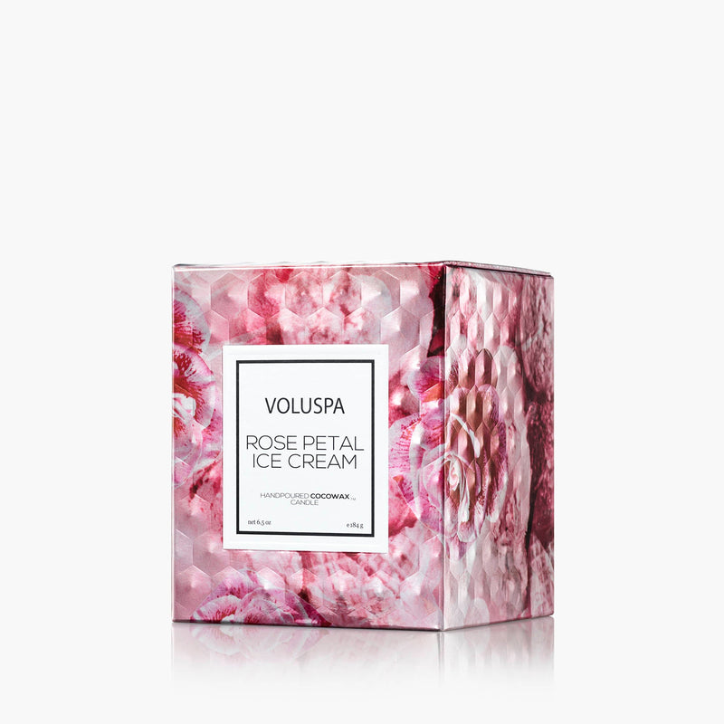 Rose Petal Ice Cream - Classic Candle