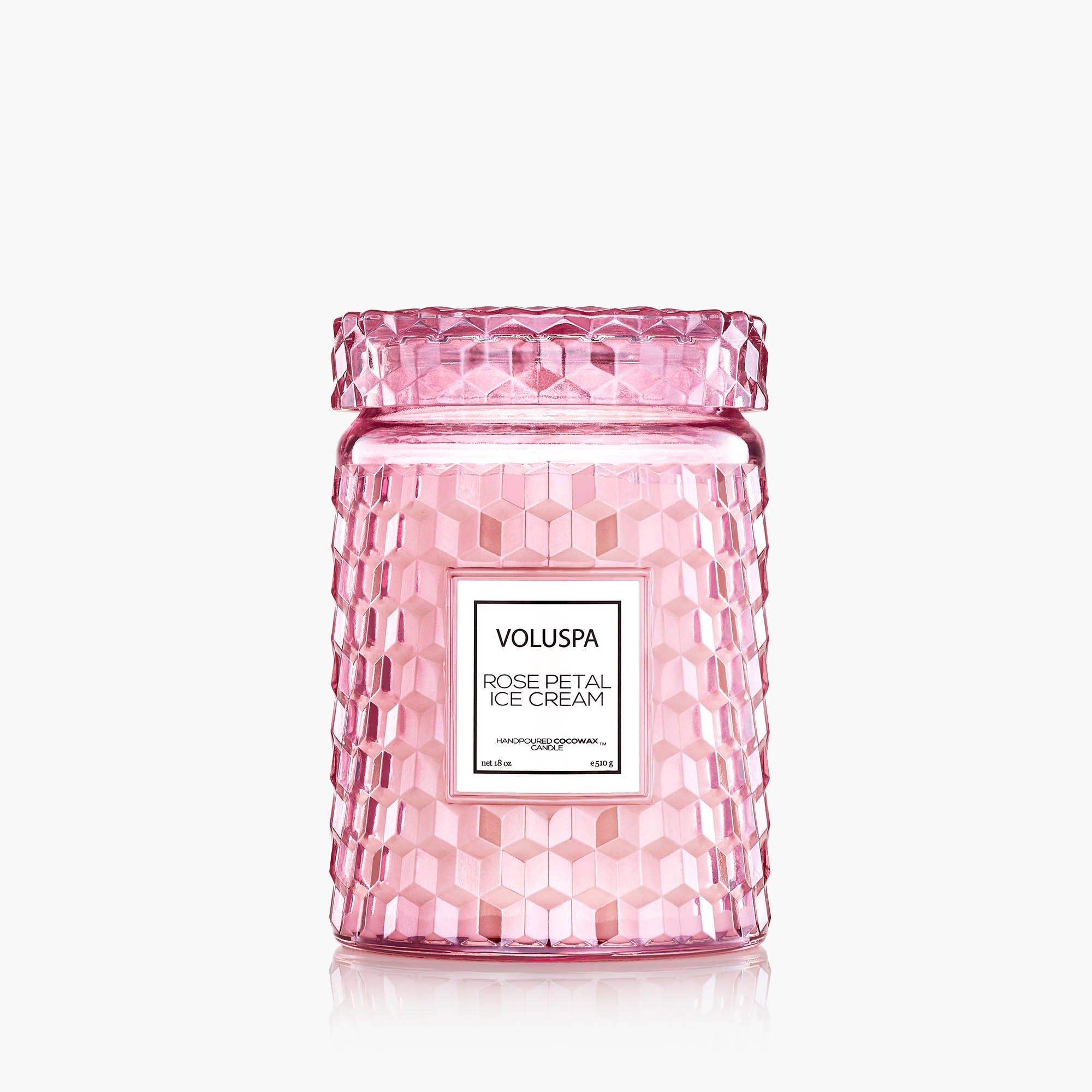 Rose Petal Ice Cream - Large Jar Candle - main image